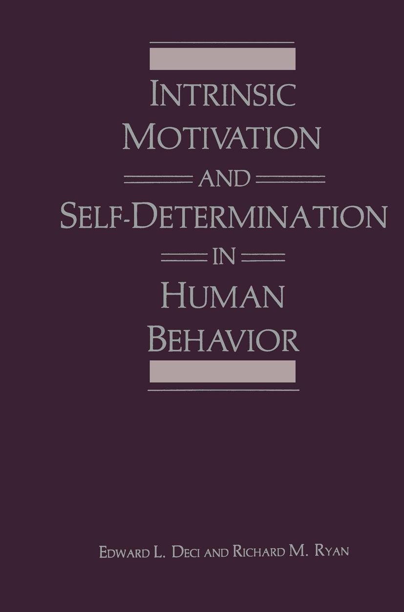 Cover: 9781489922731 | Intrinsic Motivation and Self-Determination in Human Behavior | Buch