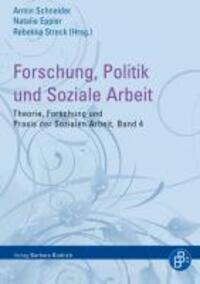 Cover: 9783866494800 | Forschung, Politik und Soziale Arbeit | Taschenbuch | 179 S. | Deutsch