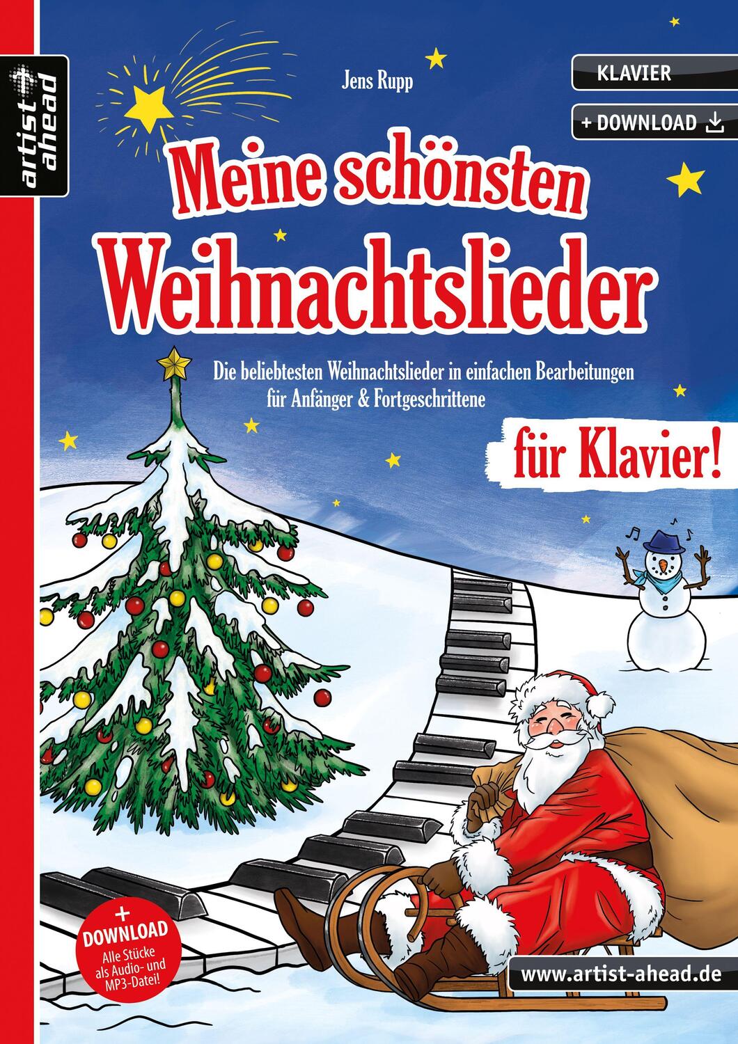 Cover: 9783866421615 | Meine schönsten Weihnachtslieder für Klavier! | Jens Rupp | Broschüre