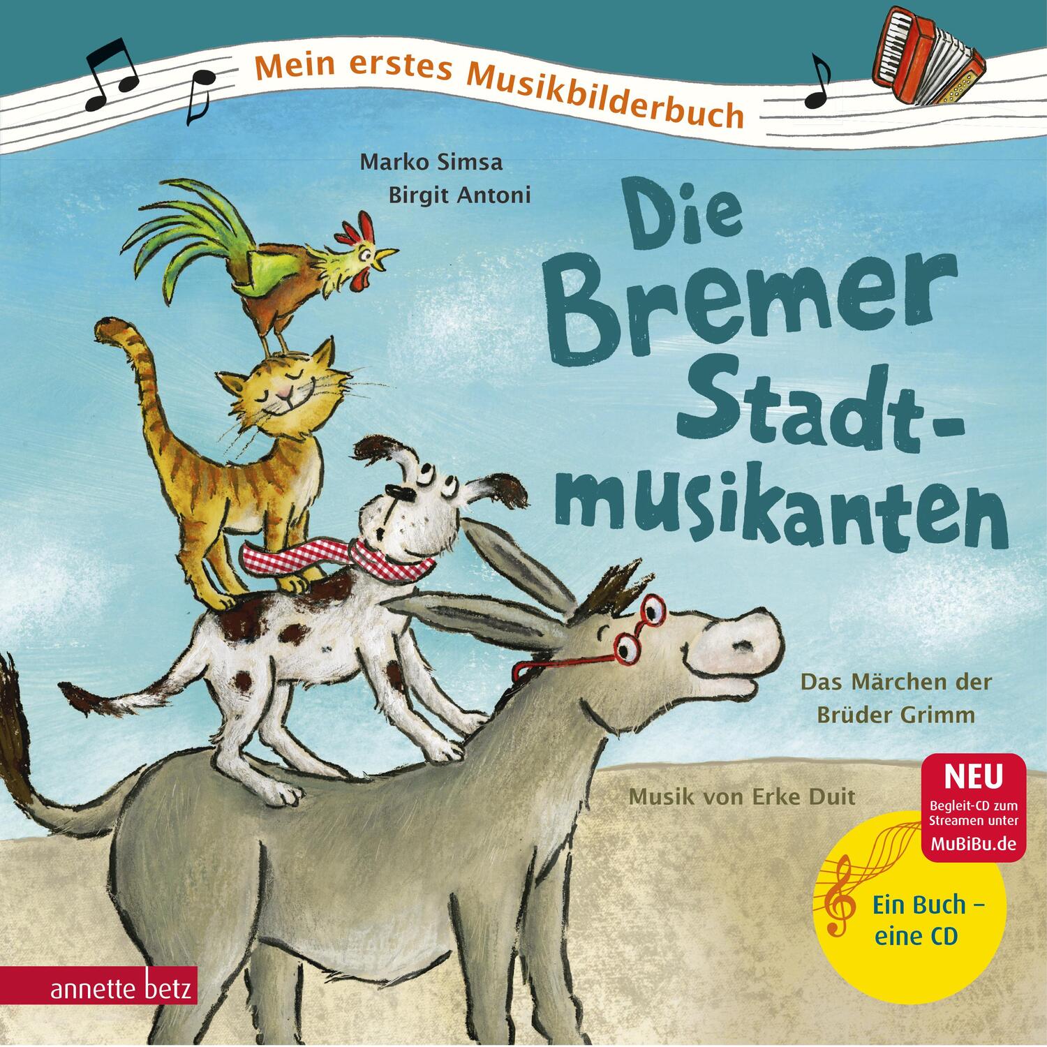 Cover: 9783219117226 | Die Bremer Stadtmusikanten | Marko Simsa | Buch | Deutsch | 2017