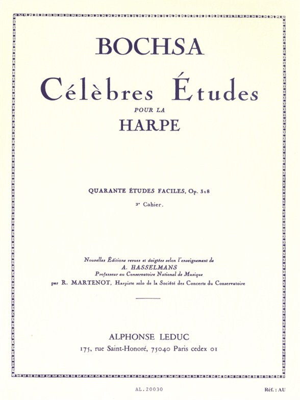 Cover: 9790046200304 | 40 Etudes Faciles Op. 318 Vol.2 | Robert Nicholas Charles Bochsa