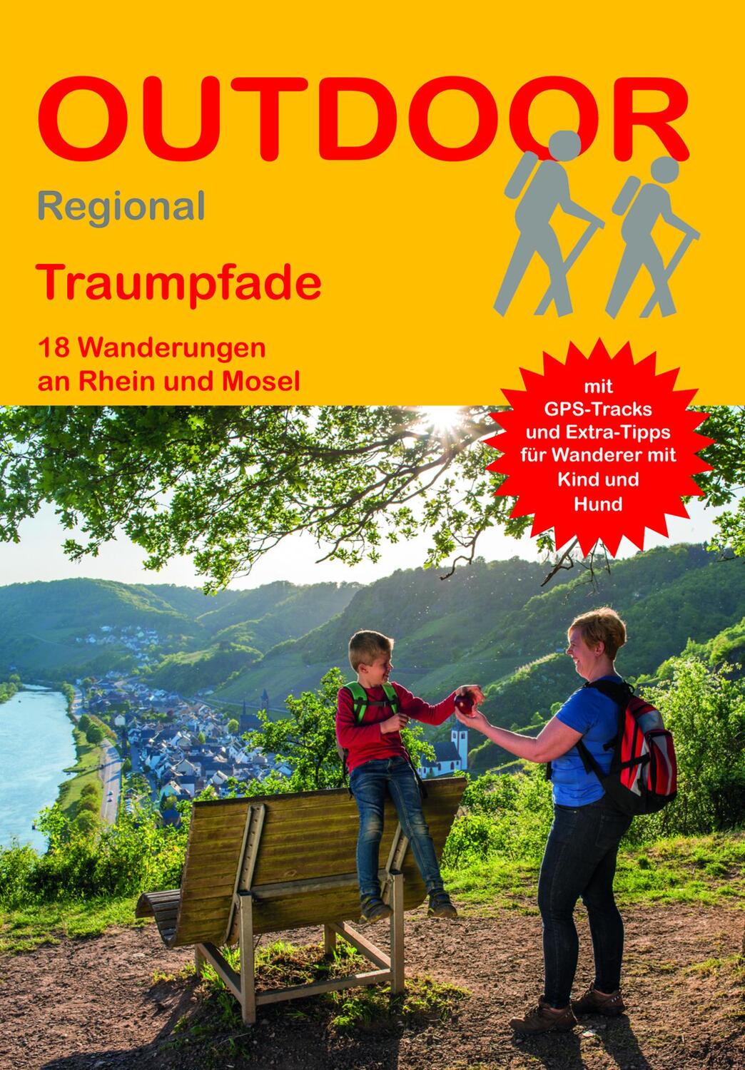 Cover: 9783866866447 | Traumpfade | 18 Wanderungen an Rhein und Mosel | Jarle Sänger | Buch