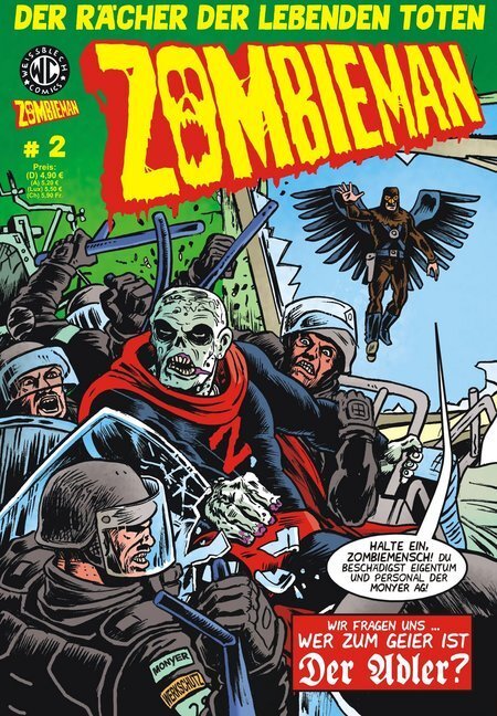 Cover: 9783869590738 | Zombieman. .2 | Der Rächer der lebenden Toten | Levin Kurio | Deutsch