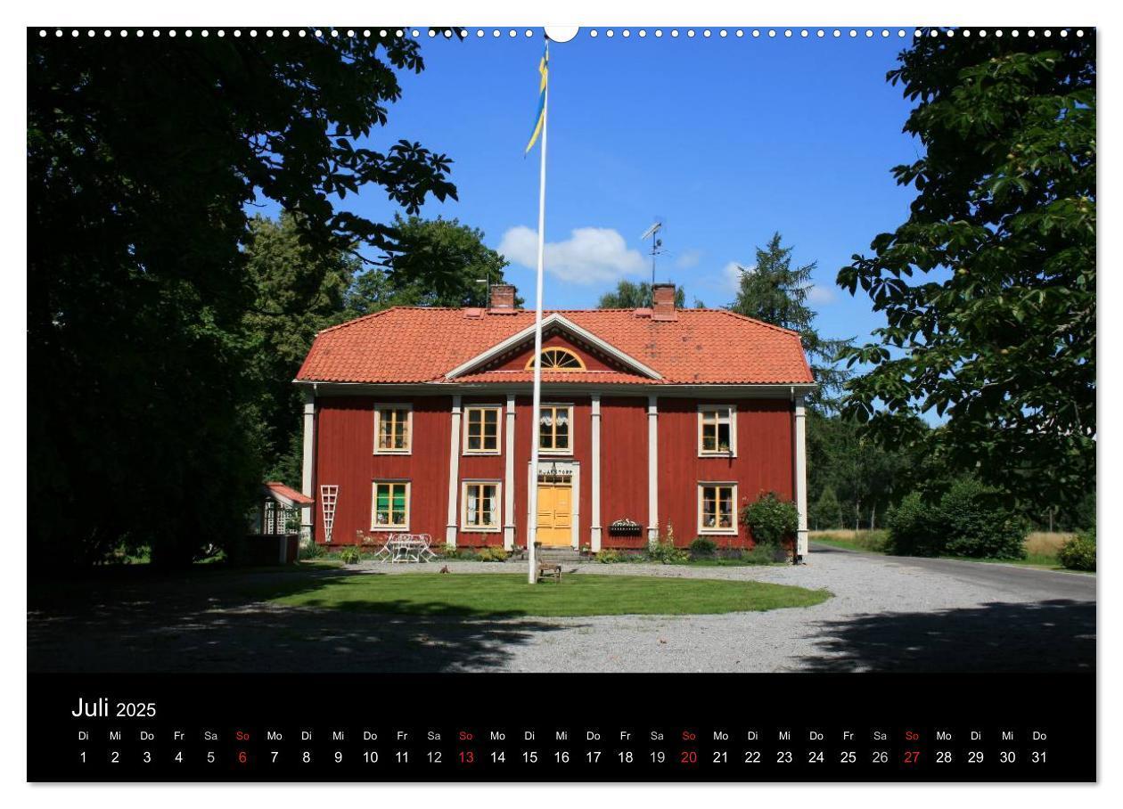 Bild: 9783435783151 | Südschweden (Wandkalender 2025 DIN A2 quer), CALVENDO Monatskalender