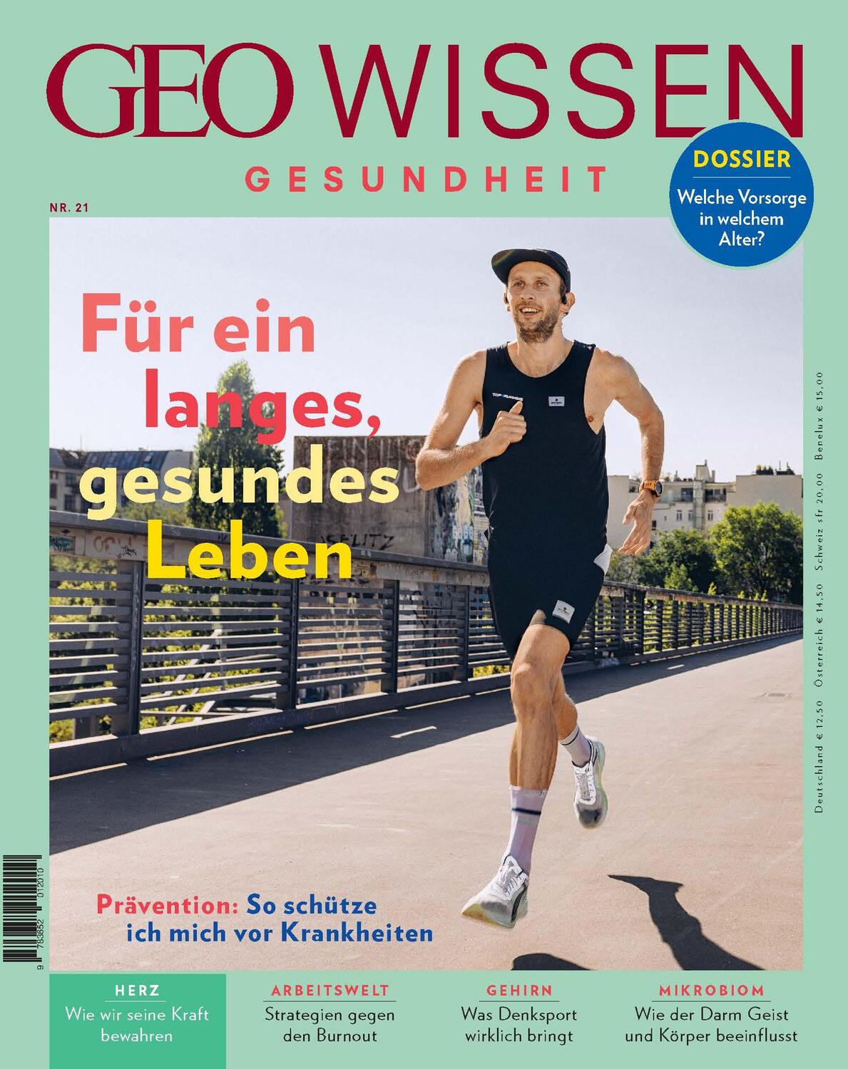 Cover: 9783652012010 | GEO Wissen Gesundheit 21/22 - Für ein langes, gesundes Leben | Buch