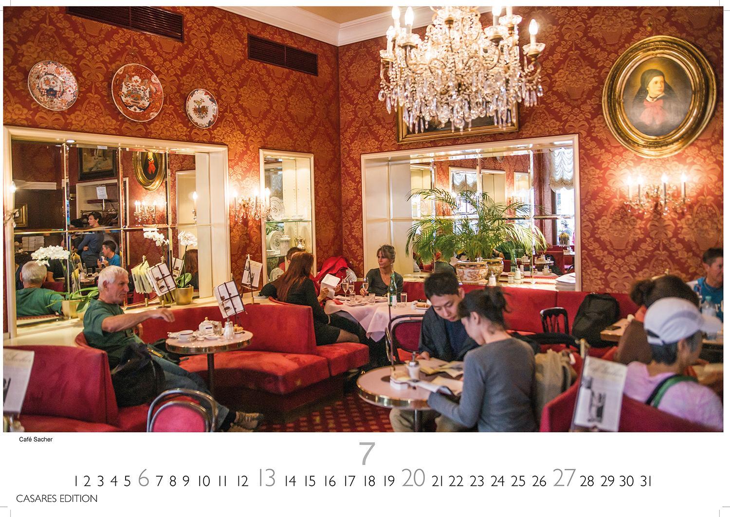 Bild: 9781835241462 | Wiener Caféhaus Kultur 2025 L 35x50cm | H. W. Schawe | Kalender | 2025