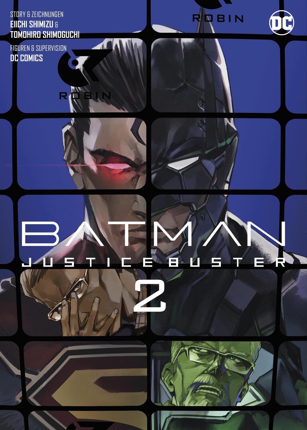 Cover: 9783741634444 | Batman Justice Buster (Manga) 02 | Bd. 2 | Eiichi Shimizu (u. a.)