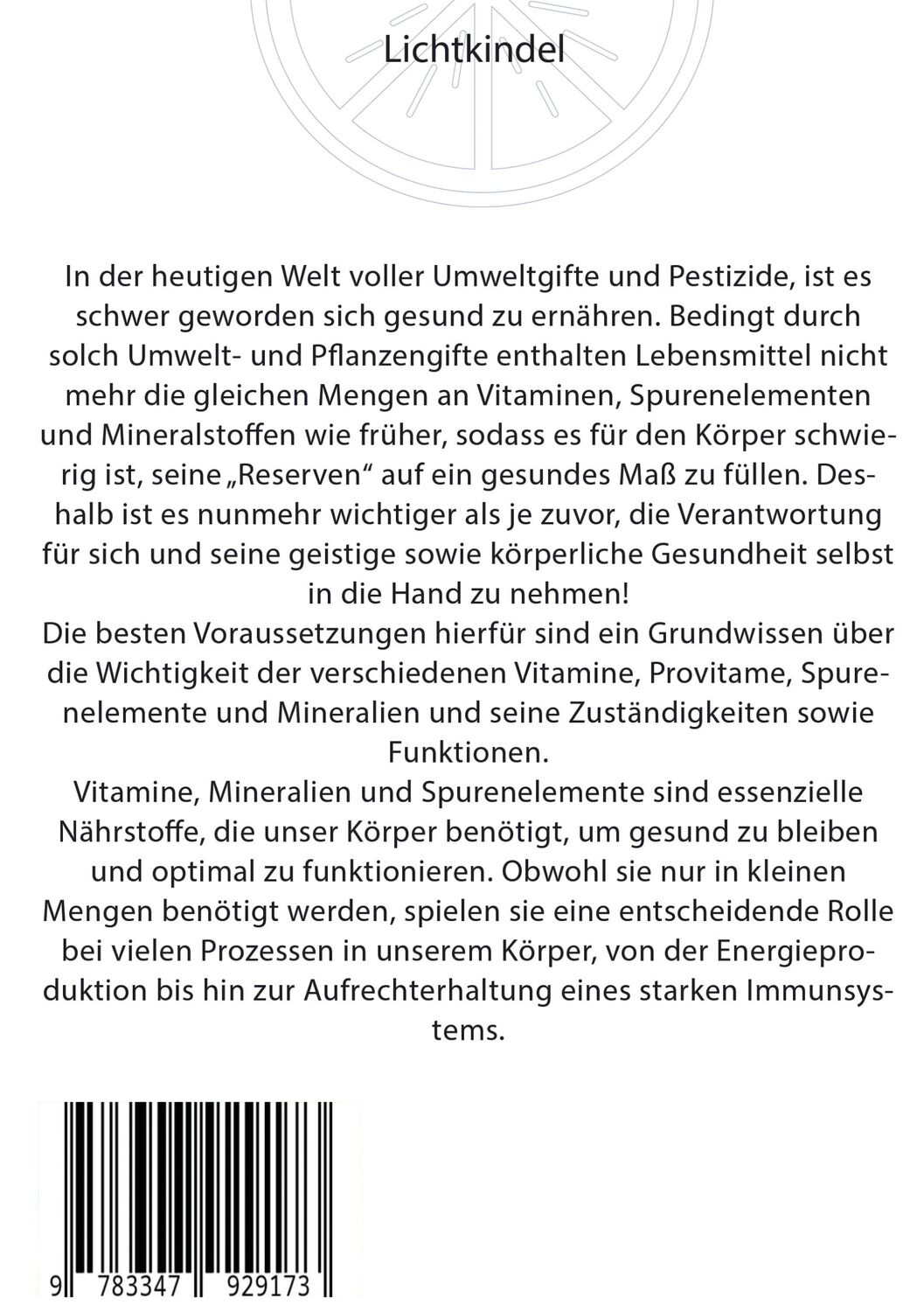 Rückseite: 9783347929173 | Eigenverantwortlich gesund | Daniela Brunk-Rüddel | Taschenbuch | 2023