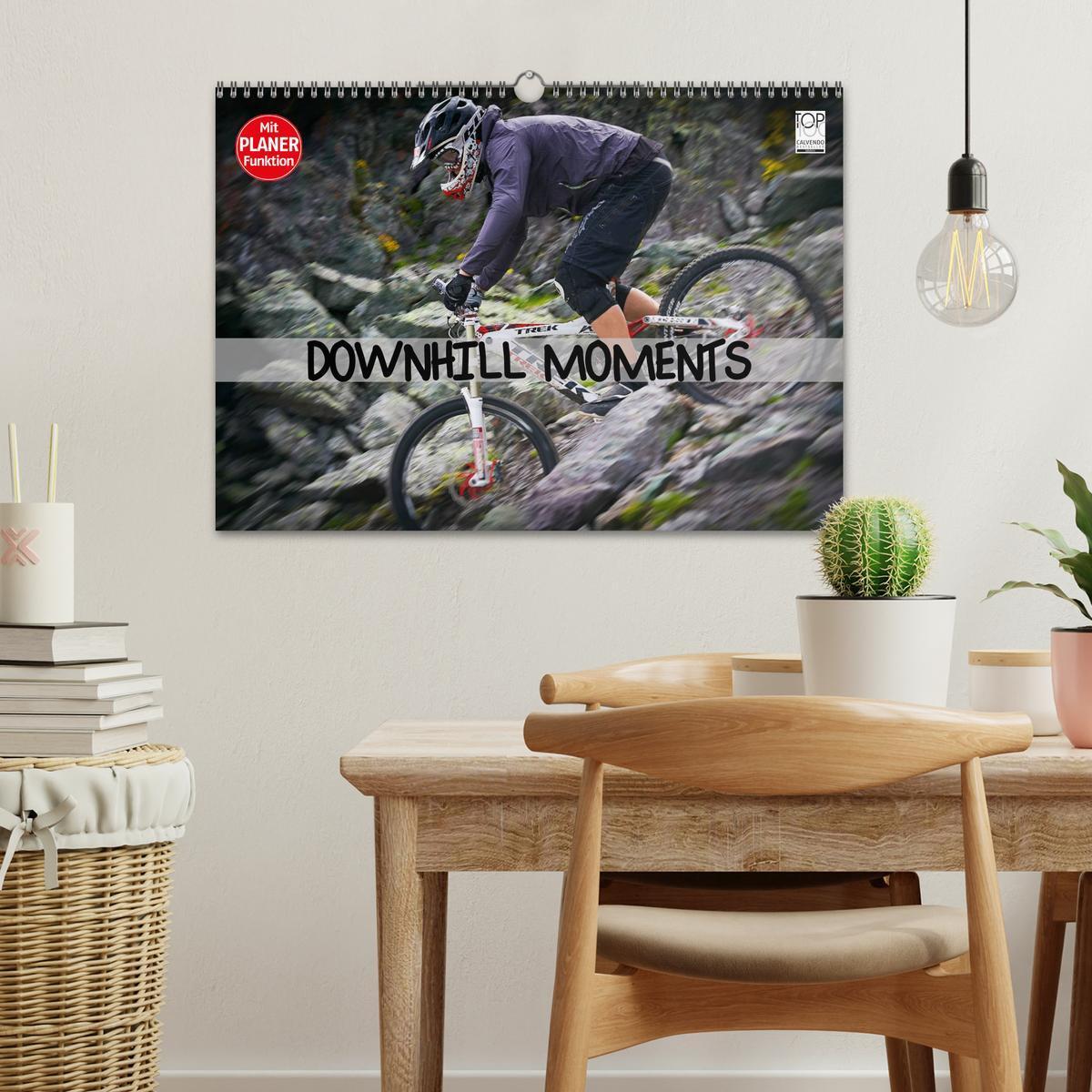 Bild: 9783435537006 | Downhill Moments (Wandkalender 2025 DIN A3 quer), CALVENDO...