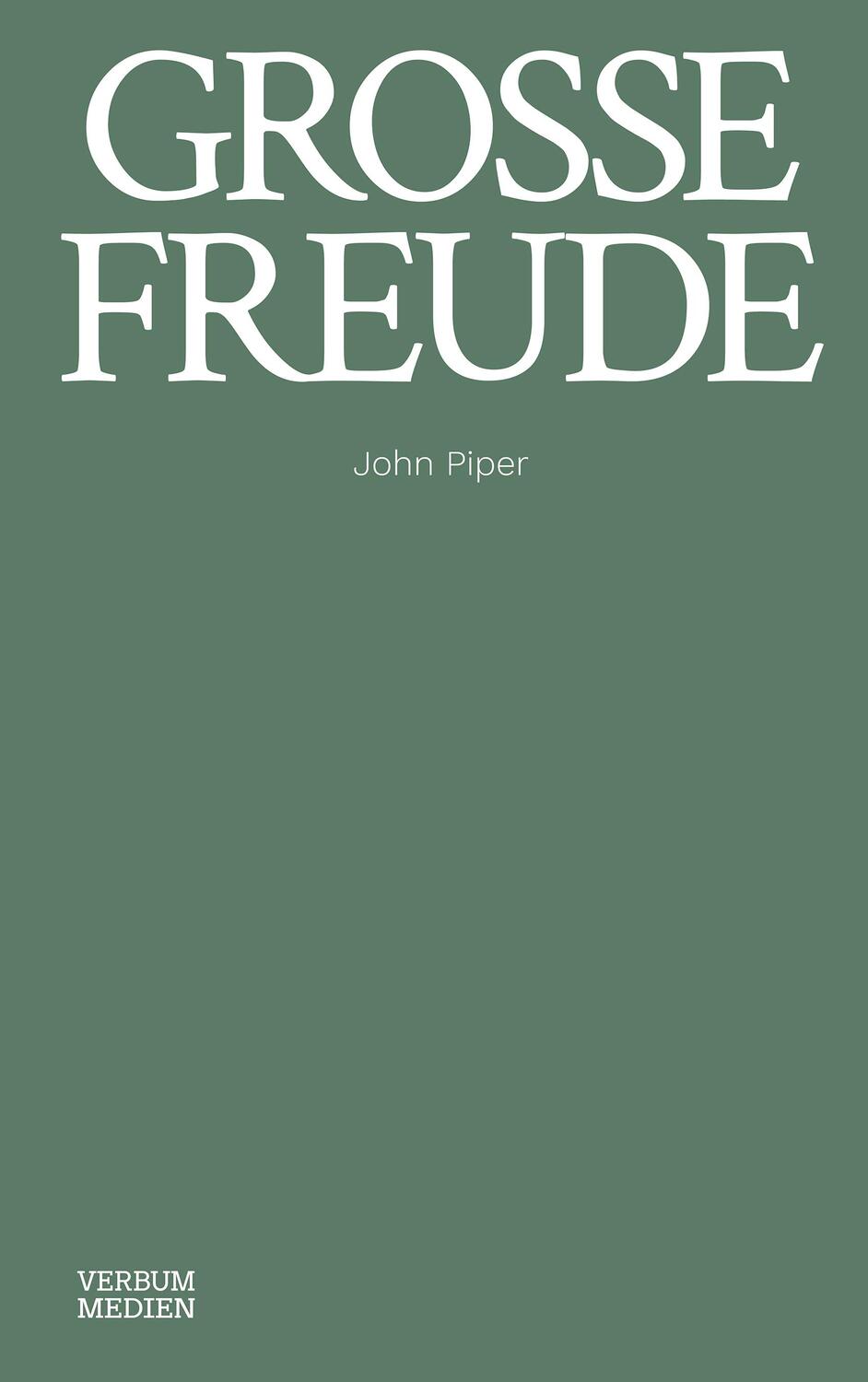 Cover: 9783986650001 | Große Freude | 25 Andachten für den Advent | John Piper | Buch | 2021