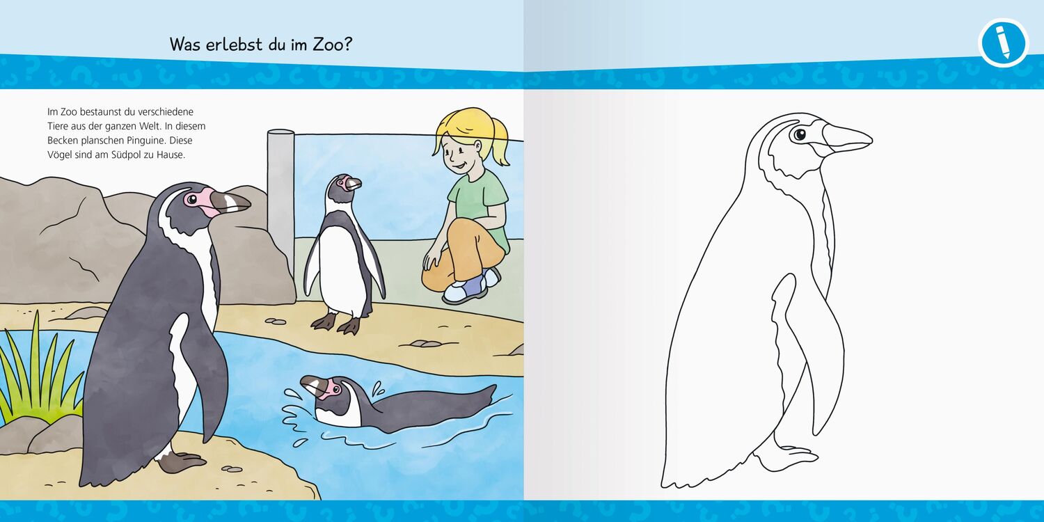 Bild: 9783473600410 | Wieso? Weshalb? Warum? junior AKTIV: Im Zoo | Taschenbuch | 48 S.