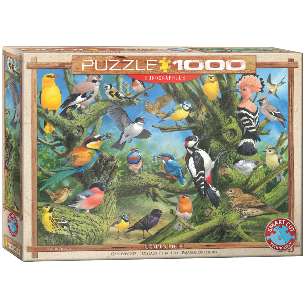 Cover: 628136609678 | Gartenvögel von Joahn Francis (Puzzle) | Joahn Francis | Spiel | 2021