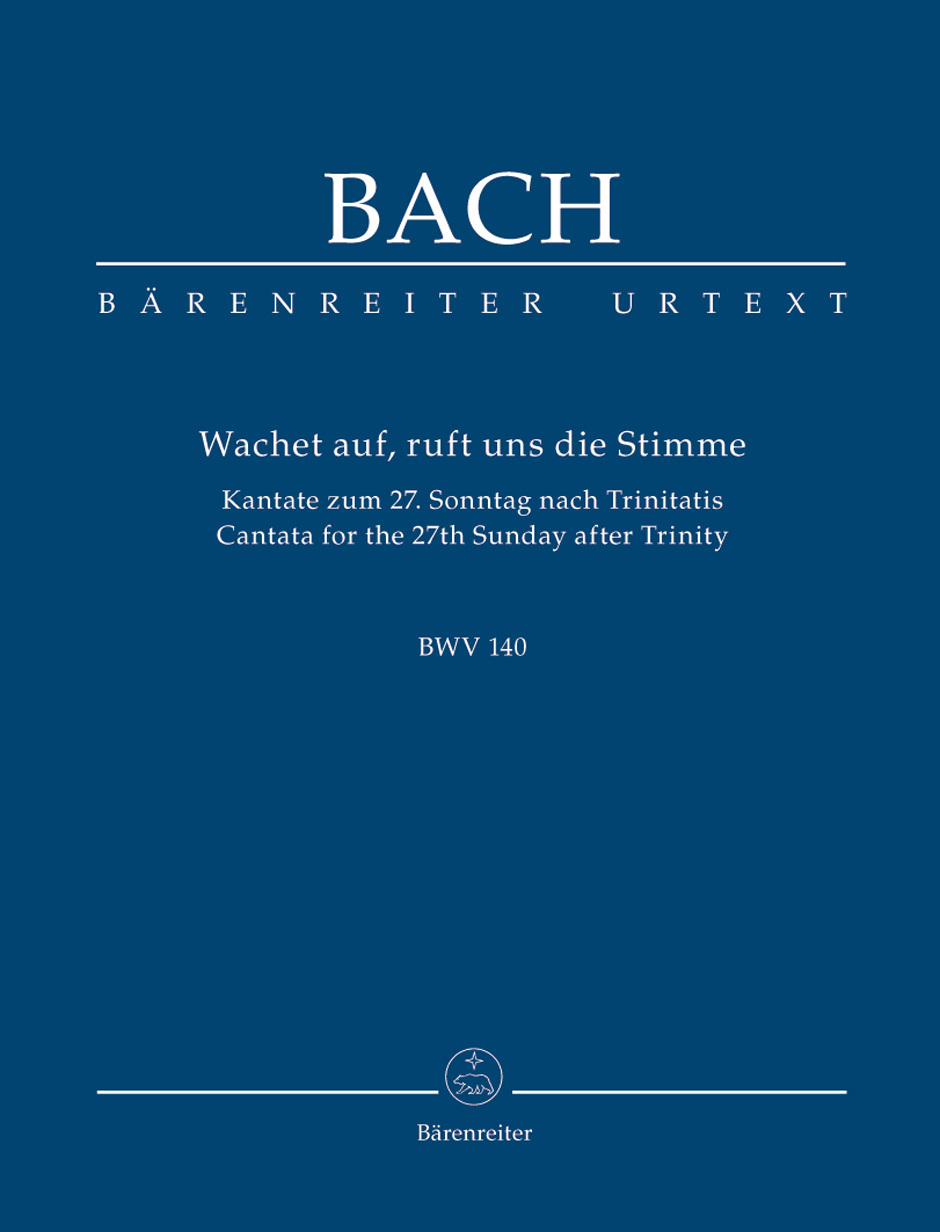 Cover: 9790006202959 | Cantata BWV 140 Wachet auf, ruft uns die Stimme | Bach | Partitur