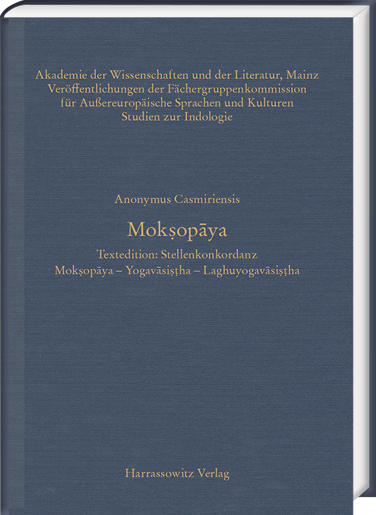 Cover: 9783447117135 | Moksopaya. Textedition: Stellenkonkordanz | Casmiriensis (u. a.) | XII