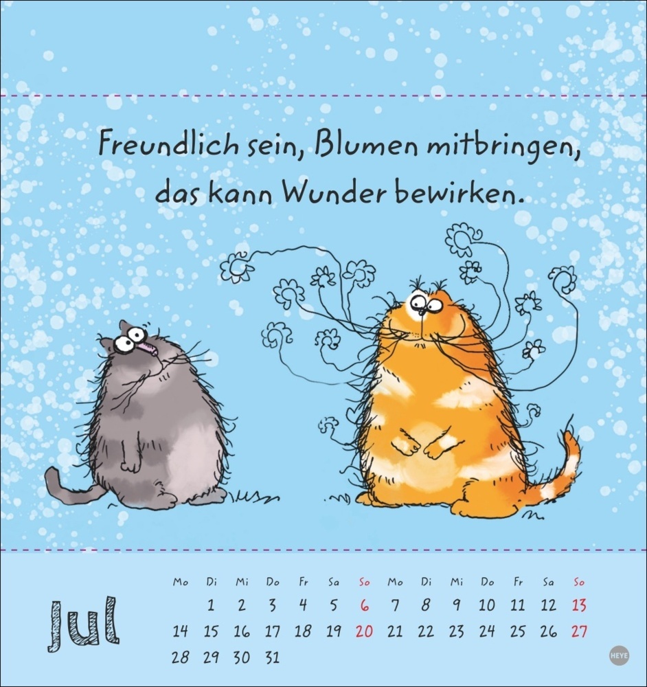 Bild: 9783756406951 | Catzz Postkartenkalender 2025 | Alexander Holzach | Kalender | 13 S.