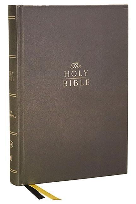 Cover: 9781400331710 | KJV, Center-Column Reference Bible with Apocrypha, Hardcover,...