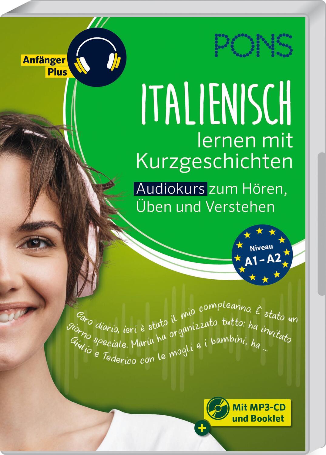 Cover: 9783125623835 | PONS Italienisch lernen mit Kurzgeschichten | Audio-CD | Deutsch