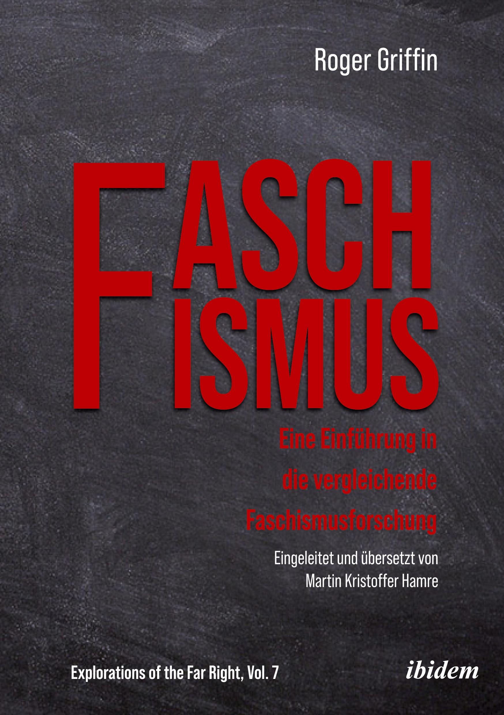 Cover: 9783838213972 | Faschismus | Roger Griffin | Taschenbuch | Paperback | 258 S. | 2020