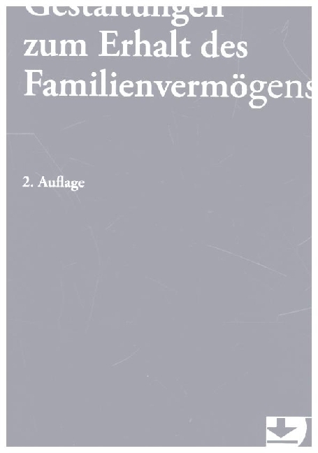 Cover: 9783956611001 | Gestaltungen zum Erhalt des Familienvermögens | Beckervordersandfort