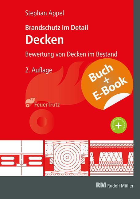Cover: 9783862353859 | Brandschutz im Detail - Decken - mit E-Book | Stephan Appel | Bundle