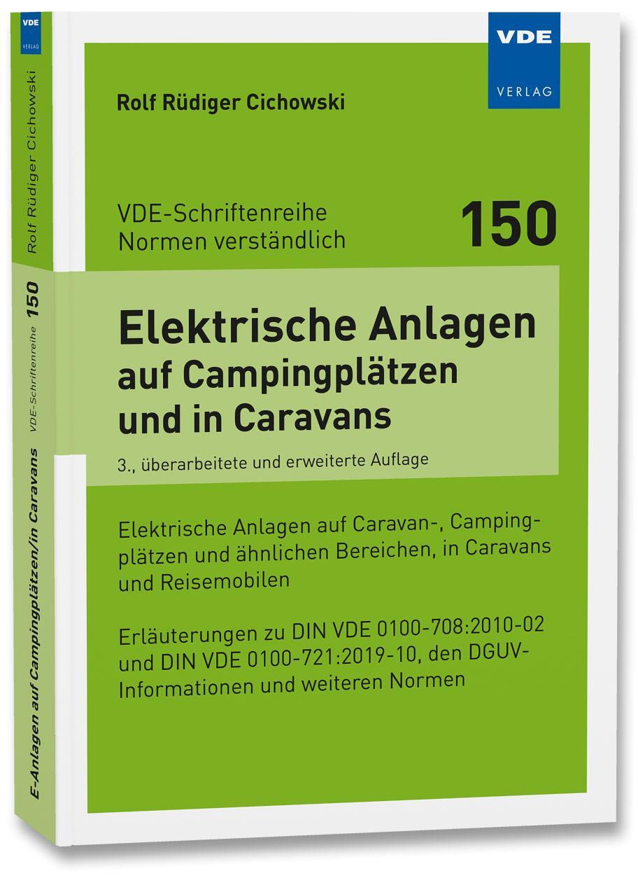 Cover: 9783800756537 | Elektrische Anlagen auf Campingplätzen und in Caravans | Cichowski