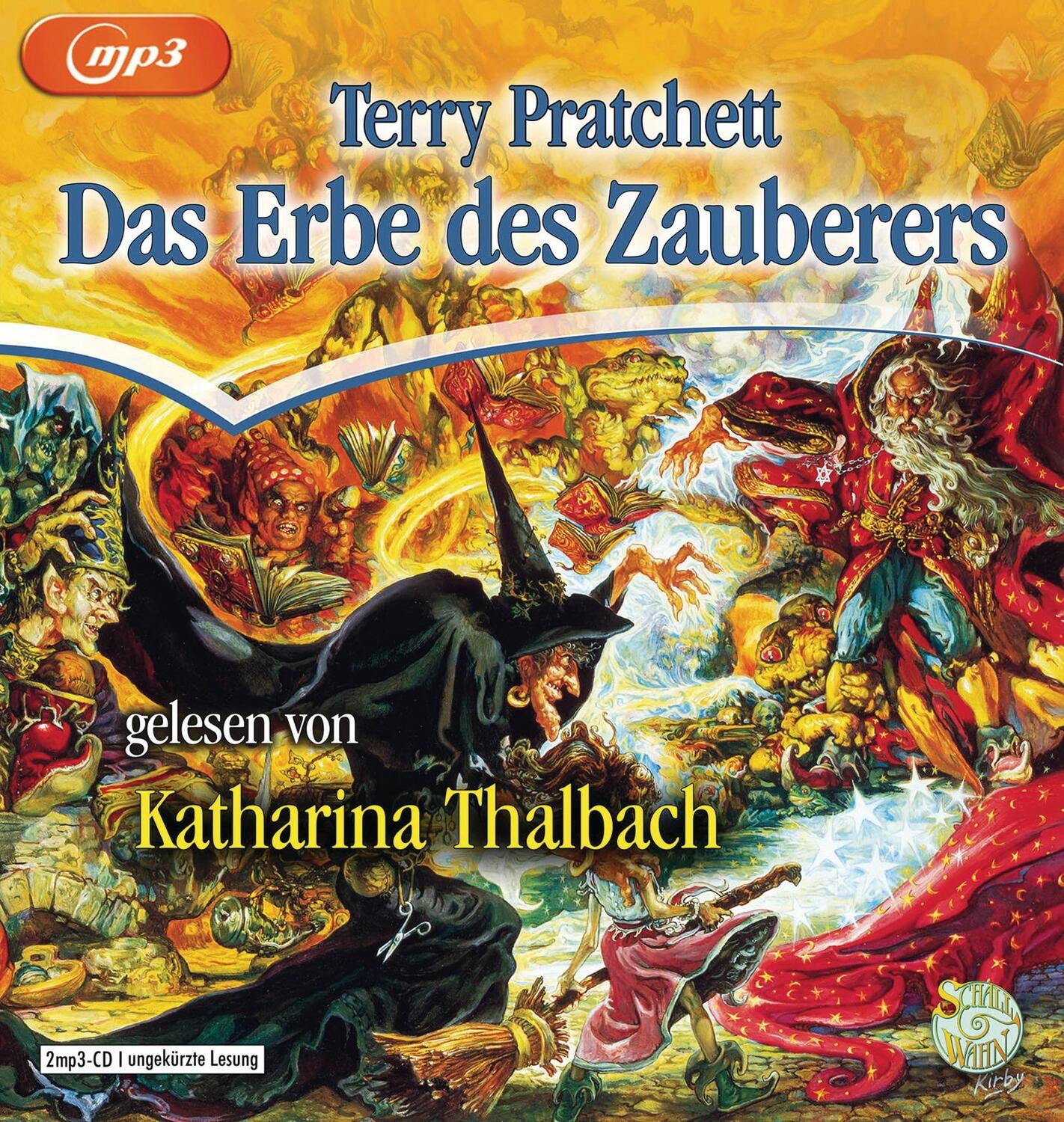 Cover: 9783837134056 | Das Erbe des Zauberers | Schall &amp; Wahn | Terry Pratchett | MP3 | 2