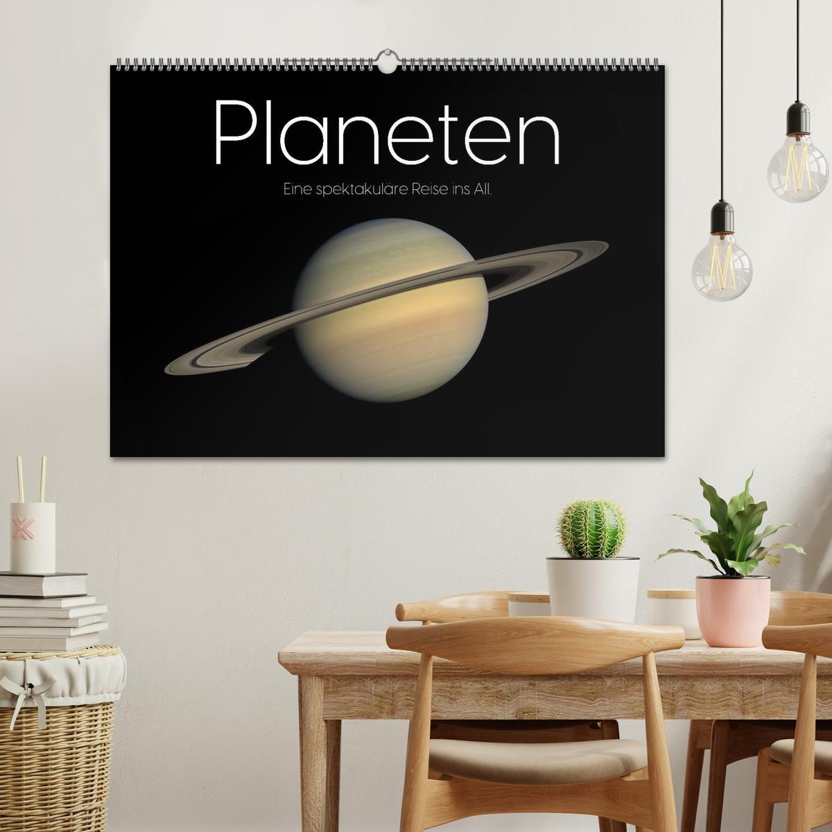 Bild: 9783457182611 | Planeten - Eine spektakuläre Reise ins All. (Wandkalender 2025 DIN...