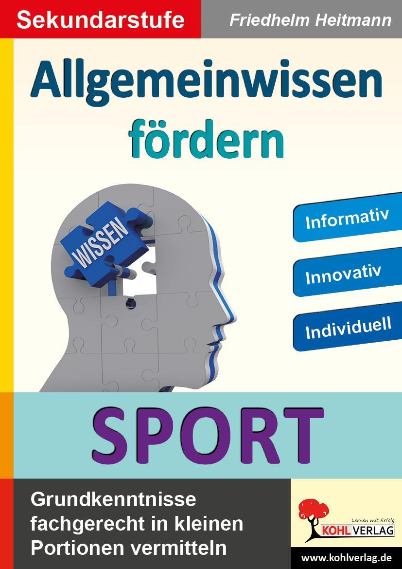 Cover: 9783966240161 | Allgemeinwissen fördern SPORT | Friedhelm Heitmann | Taschenbuch