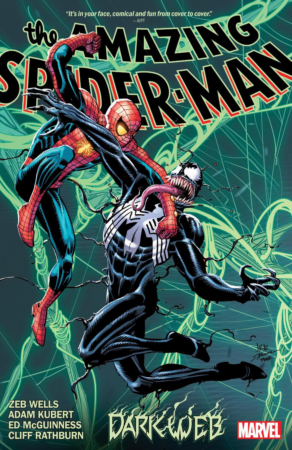 Cover: 9781302947361 | Amazing Spider-man By Zeb Wells Vol. 4: Dark Web | Zeb Wells | Buch