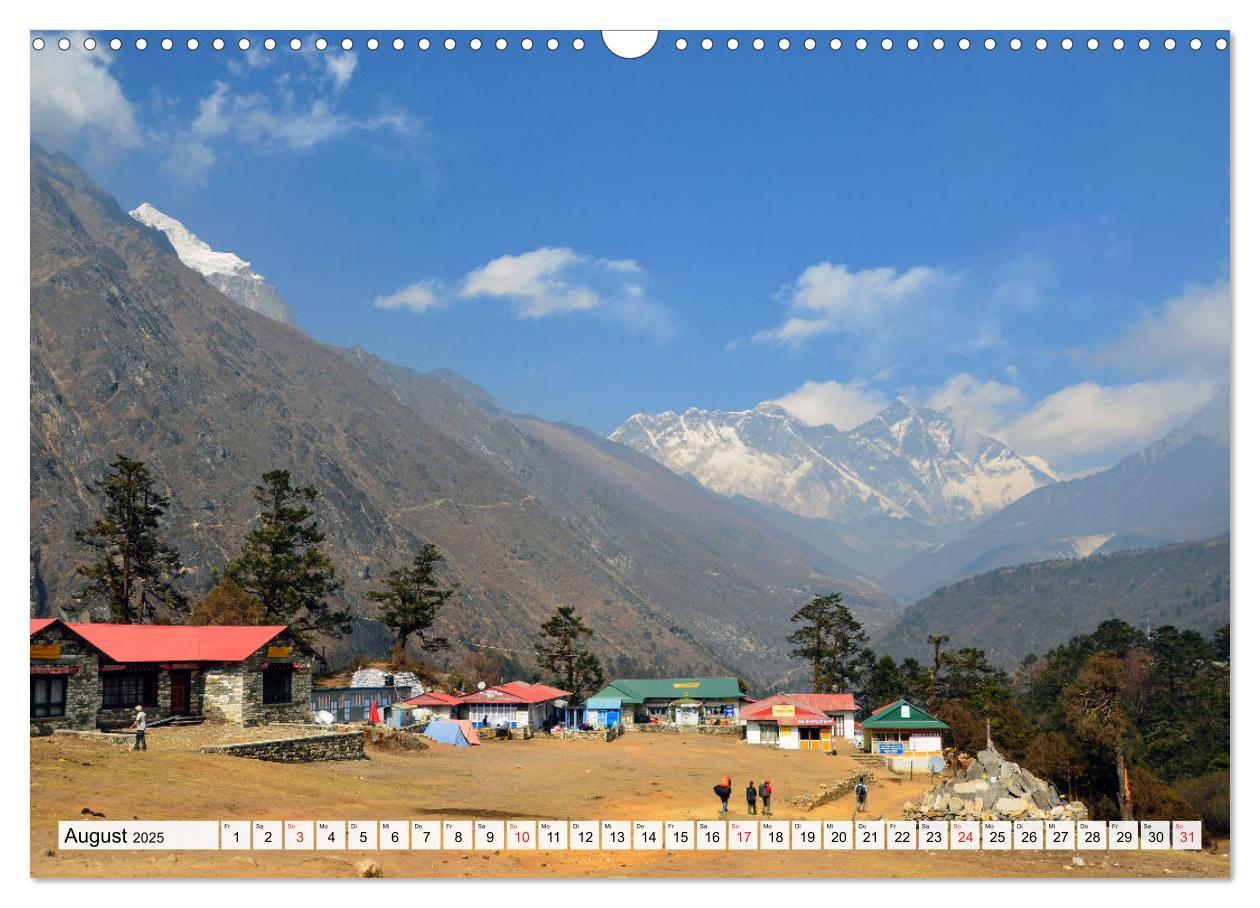 Bild: 9783435146901 | Traumtrekking in NEPAL (Wandkalender 2025 DIN A3 quer), CALVENDO...