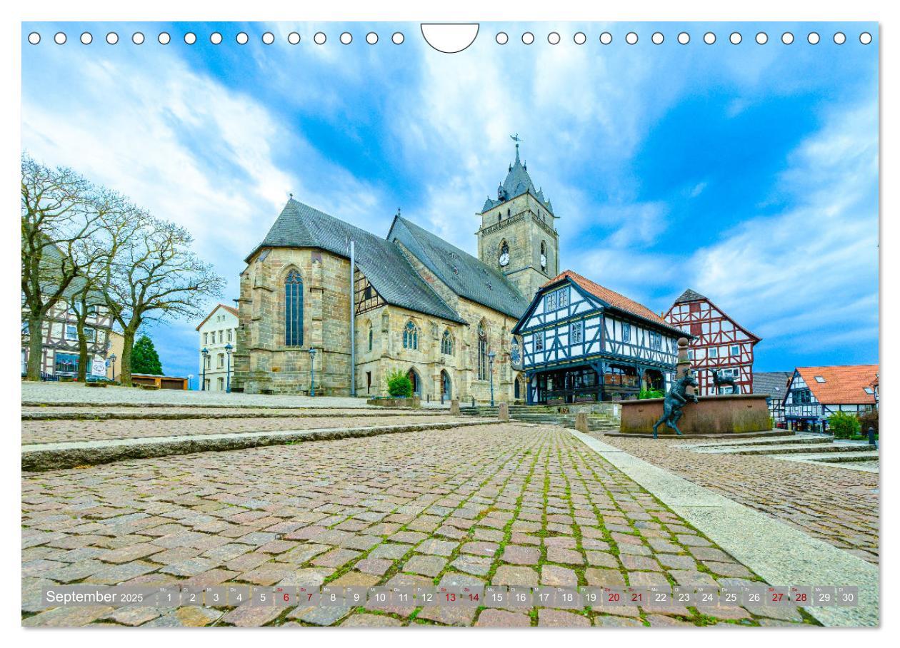 Bild: 9783435433513 | Ein Blick auf Wolfhagen (Wandkalender 2025 DIN A4 quer), CALVENDO...