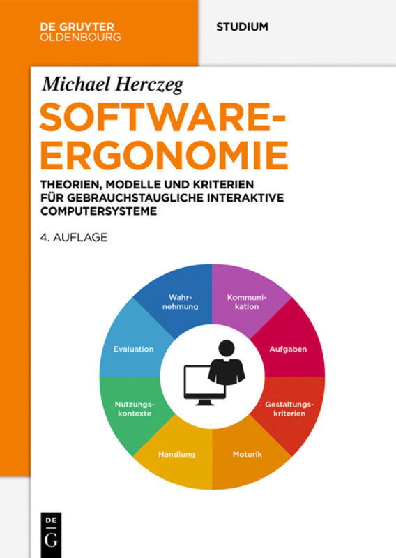 Cover: 9783110446852 | Software-Ergonomie | Michael Herczeg | Buch | 2018 | De Gruyter
