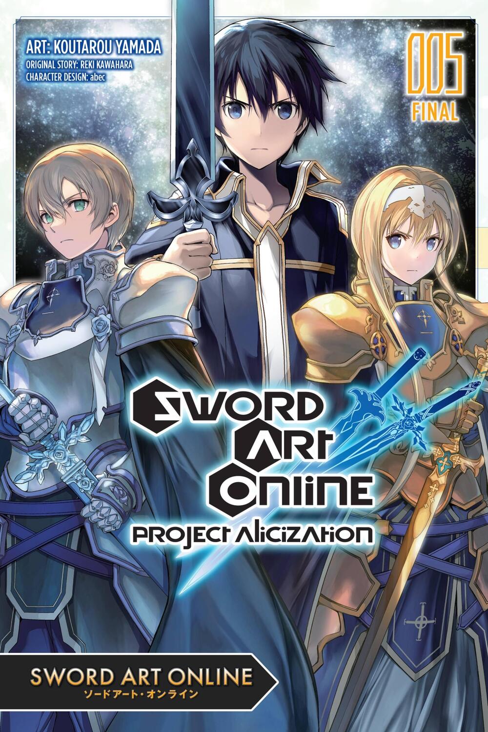 Cover: 9781975345327 | Sword Art Online: Project Alicization, Vol. 5 (manga) | Reki Kawahara
