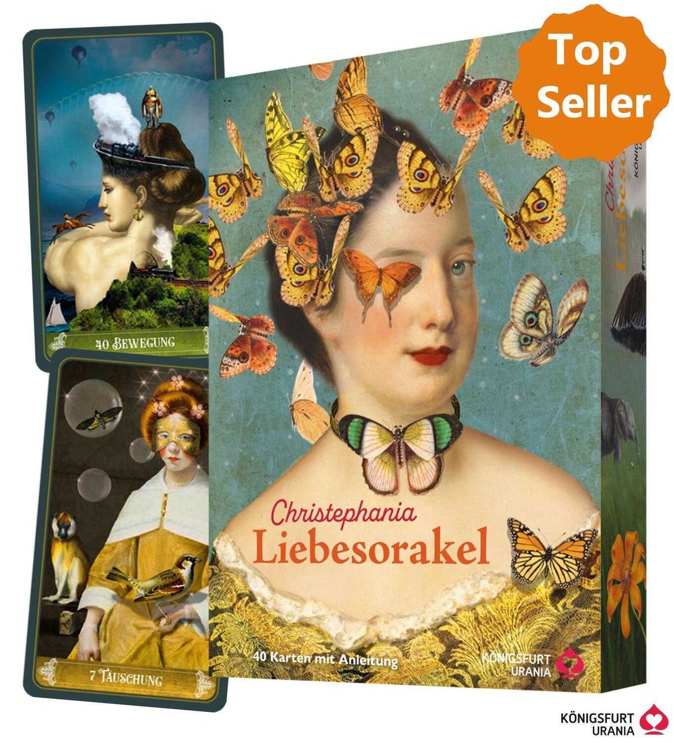 Cover: 9783868267938 | Christephania Liebesorakel | 40 Karten mit Anleitung | Neumann | Buch