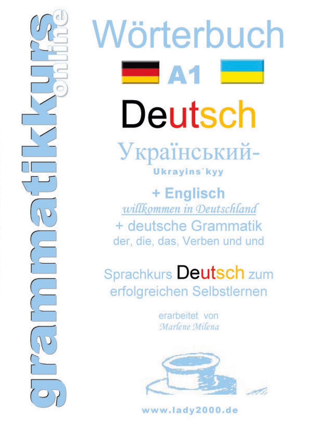 Cover: 9783755741794 | Wörterbuch Deutsch - Ukrainisch - Englisch | Marlene Schachner | Buch