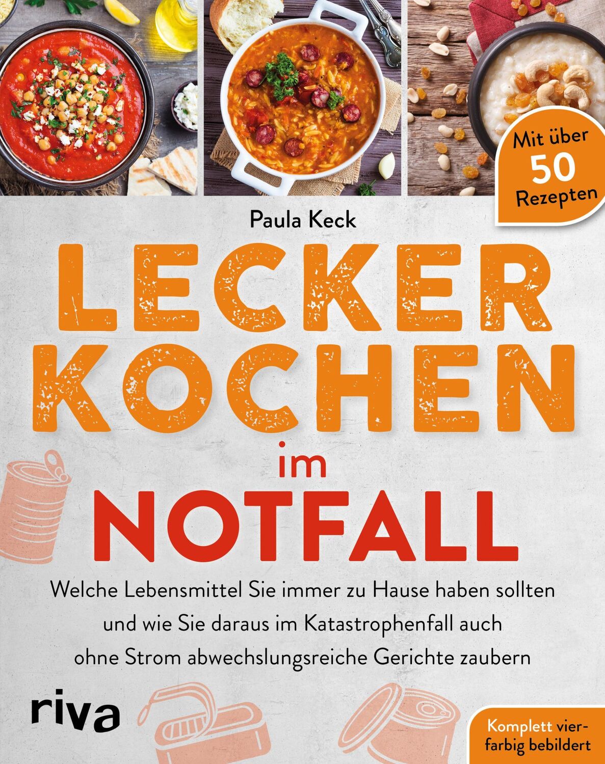 Cover: 9783742315502 | Lecker kochen im Notfall | Paula Keck | Taschenbuch | 128 S. | Deutsch