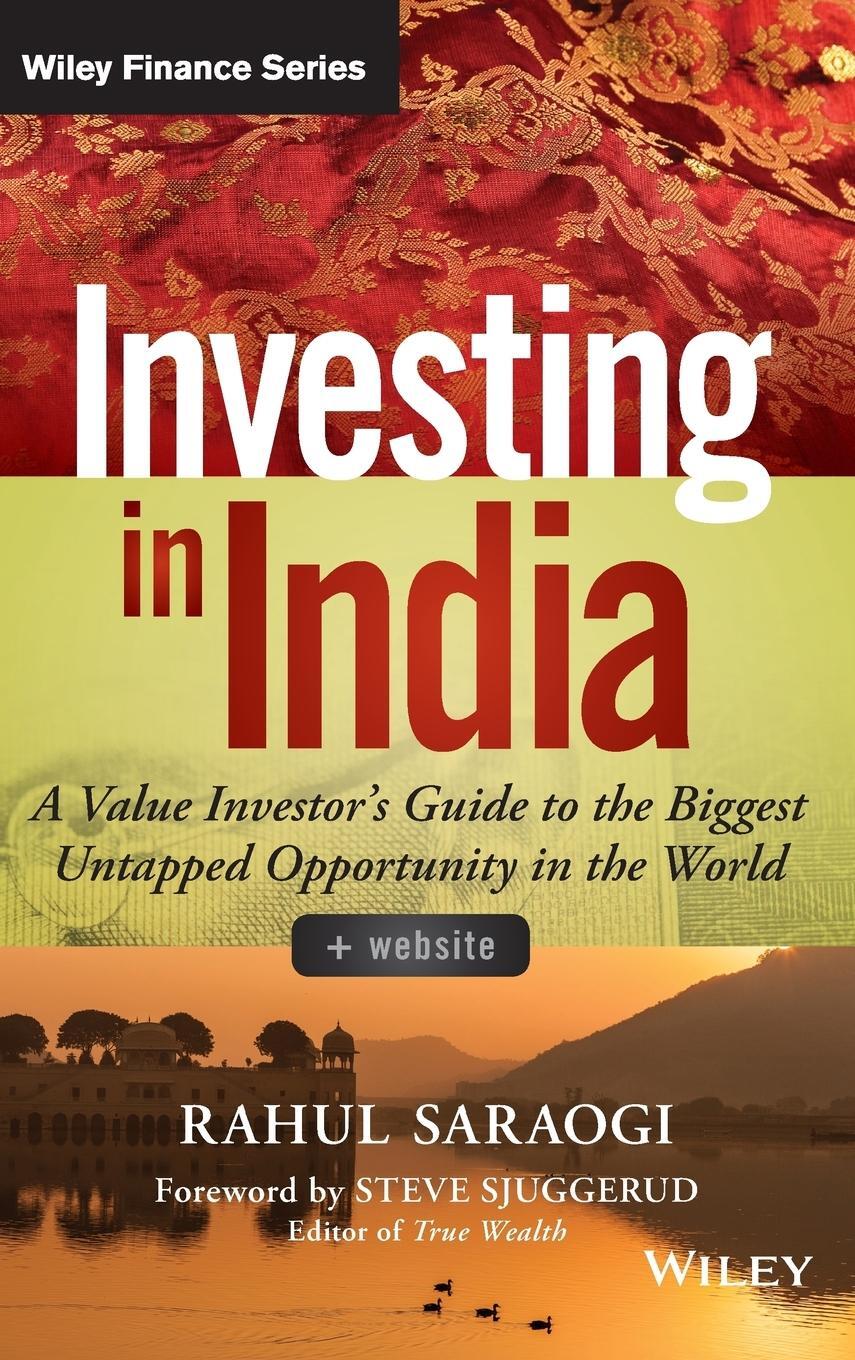 Cover: 9781118756096 | Investing in India, + Website | Rahul Saraogi | Buch | 288 S. | 2014