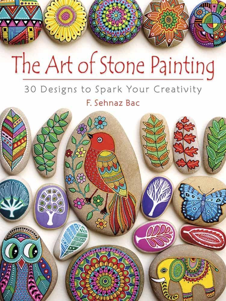 Cover: 9780486808932 | Art of Stone Painting | 30 Designs to Spark Your Creativity | F. Bac