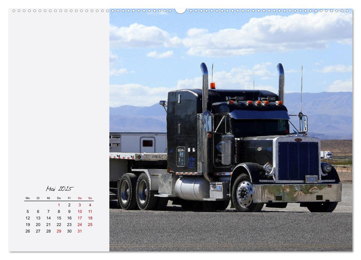 Bild: 9783435337798 | Langhauber. Coole Trucks in den USA (Wandkalender 2025 DIN A2...