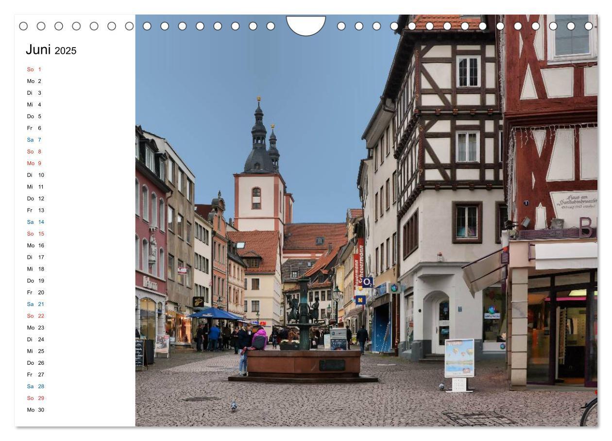 Bild: 9783435505449 | Fulda - die Barockstadt (Wandkalender 2025 DIN A4 quer), CALVENDO...