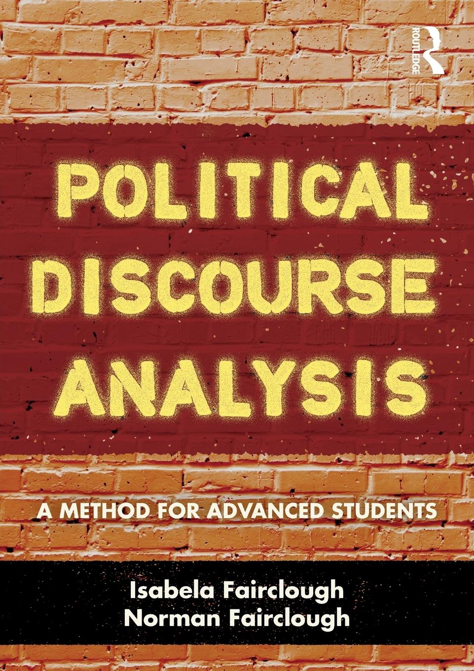 Cover: 9780415499231 | Political Discourse Analysis | A Method for Advanced Students | Buch