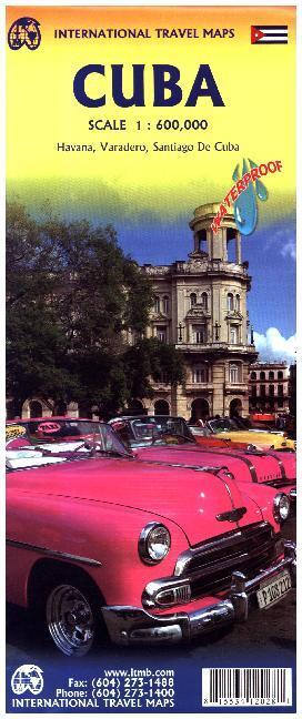 Cover: 9781553412021 | International Travel Map ITM Cuba | (Land-)Karte | Englisch | 1997