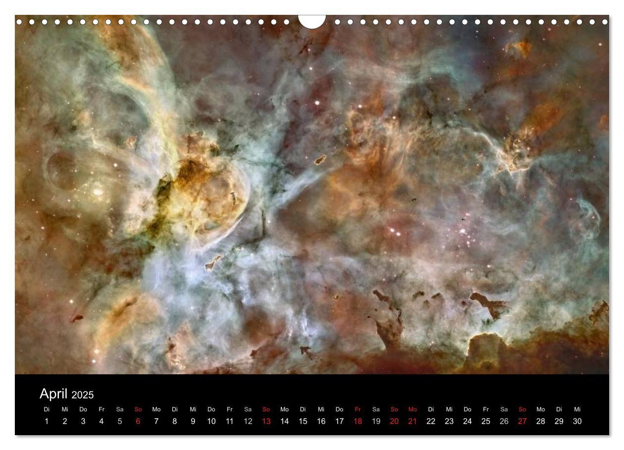 Bild: 9783435485970 | Der Weltraum. Spektakuläre Gasnebel und Galaxien (Wandkalender 2025...