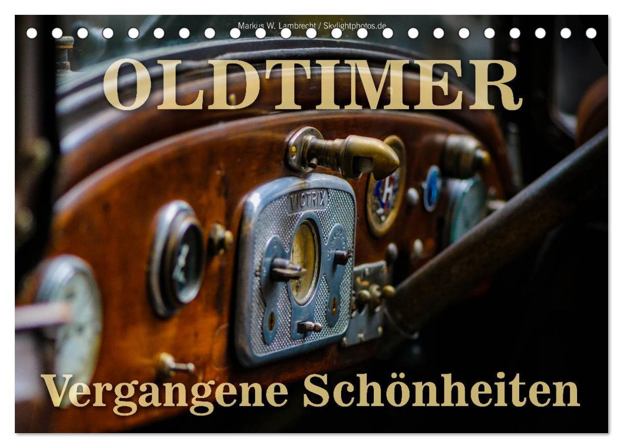 Cover: 9783435644391 | Oldtimer - vergangene Schönheiten (Tischkalender 2025 DIN A5 quer),...