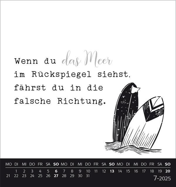 Bild: 9783731876793 | Visual Words Black 2025 | Verlag Korsch | Kalender | Spiralbindung