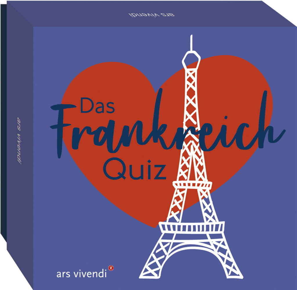 Cover: 9783747205518 | Das Frankreich-Quiz | Box mit 66 Spielkarten und Anleitung | Spiel