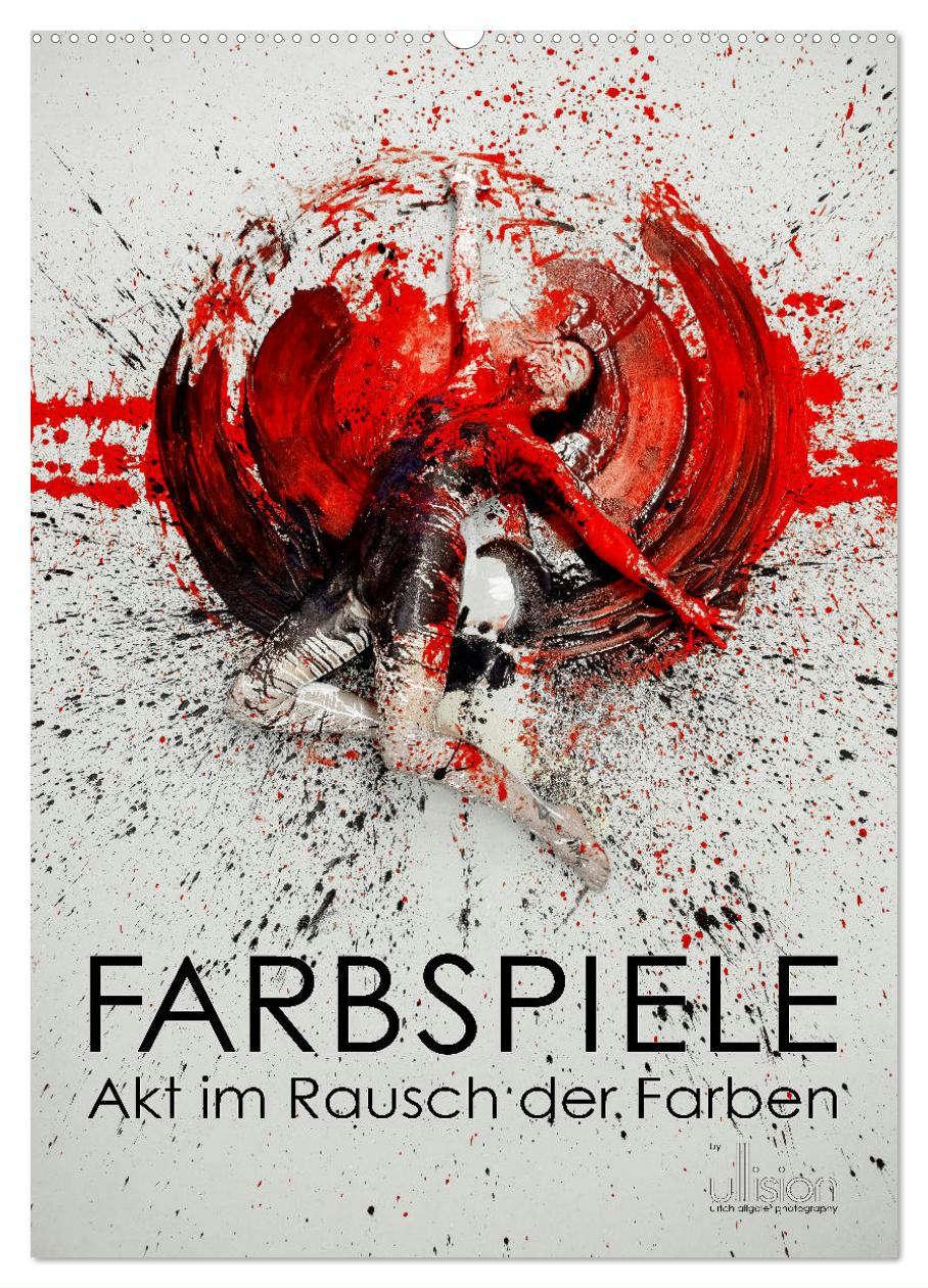 Cover: 9783457013939 | Farbspiele - Akt im Rausch der Farben (Wandkalender 2025 DIN A2...