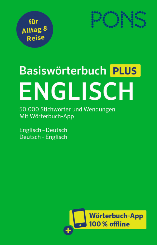 Cover: 9783125162211 | PONS Basiswörterbuch Plus Englisch, m. Buch, m. Online-Zugang | Bundle