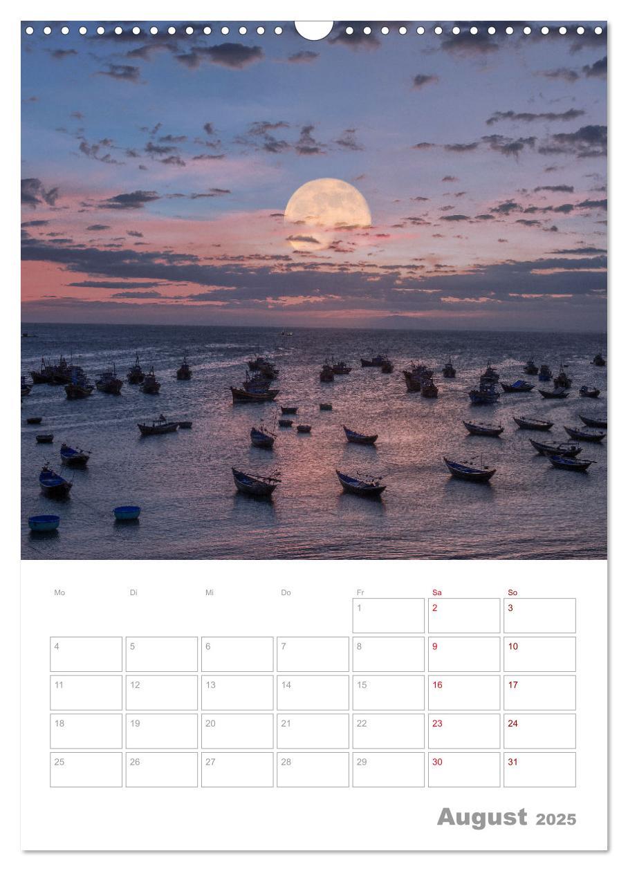 Bild: 9783435924219 | VOLLMOND-Planer - Im Licht der Nacht (Wandkalender 2025 DIN A3...