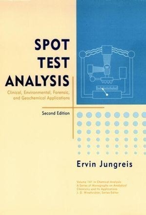 Cover: 9780471124122 | Spot Test Analysis | Ervin Jungreis | Buch | 400 S. | Englisch | 1996